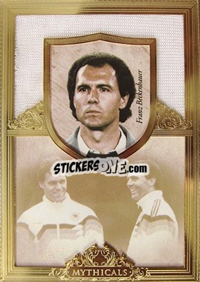 Sticker Franz Beckenbauer - World Football UNIQUE 2016 - Futera