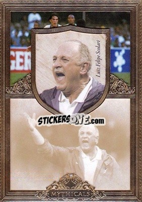 Sticker Luiz Felipe Scolari - World Football UNIQUE 2016 n. MYTH160 - Futera