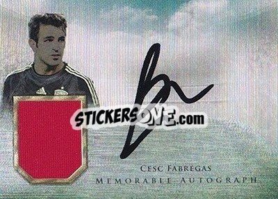 Sticker Cesc Fabregas - World Football UNIQUE 2016 - Futera