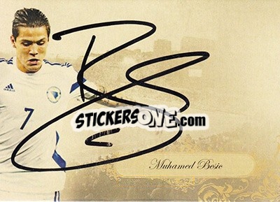 Figurina Muhamed Besic - World Football UNIQUE 2016 - Futera