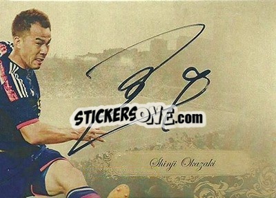 Sticker Shinji Okazaki - World Football UNIQUE 2016 n. MJ16 - Futera