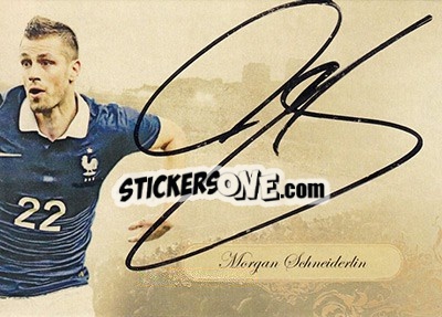 Sticker Morgan Schneiderlin - World Football UNIQUE 2016 - Futera