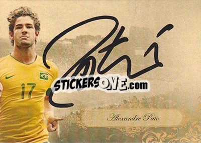 Sticker Alexandre Pato - World Football UNIQUE 2016 - Futera