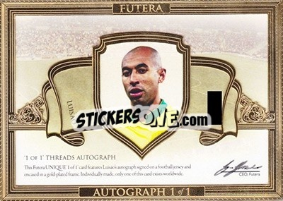 Figurina Luisao - World Football UNIQUE 2016 - Futera