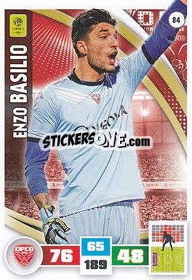 Sticker Enzo Basilio - Foot 2016-2017. Adrenalyn Xl n. 84 - Panini