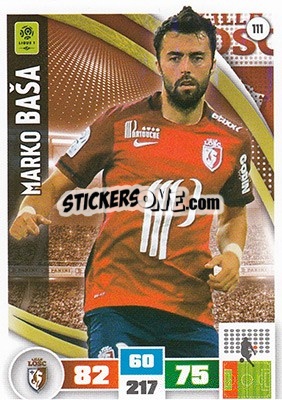 Sticker Marko Baša - Foot 2016-2017. Adrenalyn Xl n. 111 - Panini