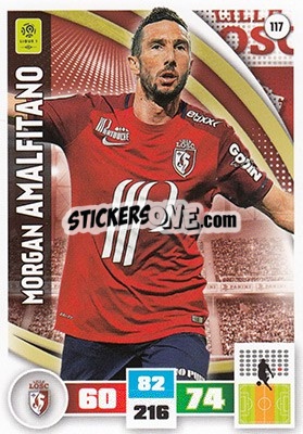 Sticker Morgan Amalfitano - Foot 2016-2017. Adrenalyn Xl n. 117 - Panini