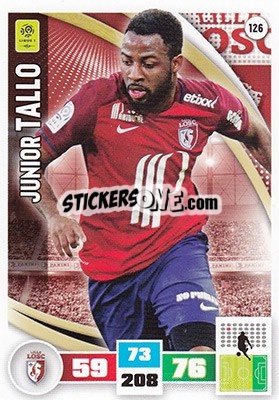 Figurina Junior Tallo - Foot 2016-2017. Adrenalyn Xl n. 126 - Panini