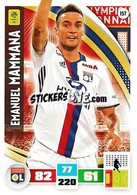 Sticker Emanuel Mammana - Foot 2016-2017. Adrenalyn Xl n. 157 - Panini