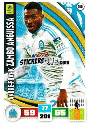 Sticker André-Frank Zambo Anguissa - Foot 2016-2017. Adrenalyn Xl n. 180 - Panini