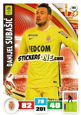 Sticker Danijel Subašic - Foot 2016-2017. Adrenalyn Xl n. 199 - Panini