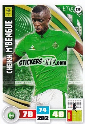 Sticker Cheikh M'Bengue - Foot 2016-2017. Adrenalyn Xl - Panini