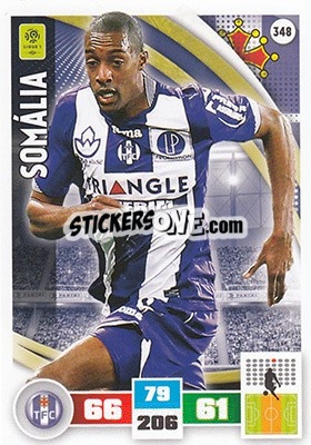 Sticker Somália - Foot 2016-2017. Adrenalyn Xl n. 348 - Panini