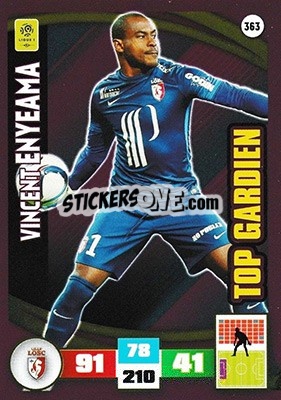 Sticker Vincent Enyeama - Foot 2016-2017. Adrenalyn Xl - Panini