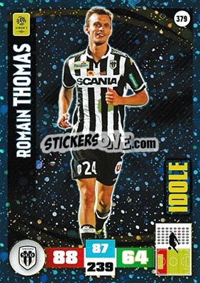 Cromo Romain Thomas - Foot 2016-2017. Adrenalyn Xl n. 379 - Panini