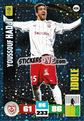Sticker Youssouf Hadji - Foot 2016-2017. Adrenalyn Xl n. 406 - Panini