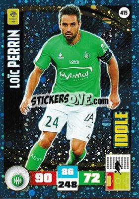 Sticker Loïc Perrin - Foot 2016-2017. Adrenalyn Xl - Panini