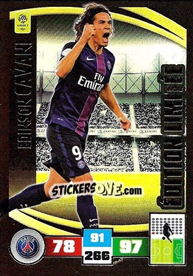 Sticker Edinson Cavani - Foot 2016-2017. Adrenalyn Xl n. LE-EC - Panini