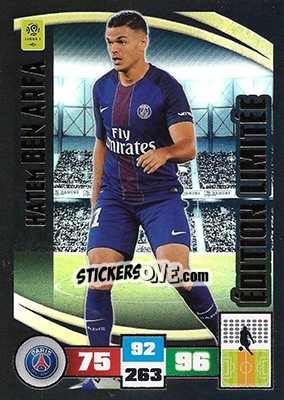 Sticker Hatem Ben Arfa - Foot 2016-2017. Adrenalyn Xl n. LE-HBA - Panini