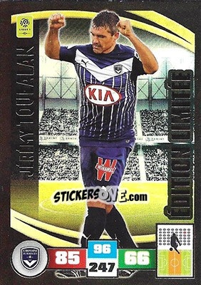 Sticker Jérémy Toulalan - Foot 2016-2017. Adrenalyn Xl - Panini