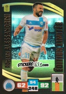 Cromo Romain Alessandrini - Foot 2016-2017. Adrenalyn Xl n. LE-RA - Panini