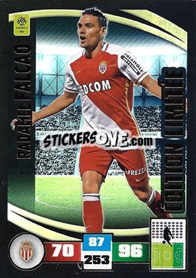 Sticker Radamel Falcao - Foot 2016-2017. Adrenalyn Xl - Panini