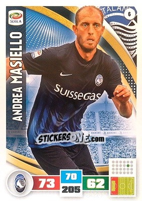 Cromo Andrea Masiello - Calciatori 2016-2017. Adrenalyn XL - Panini