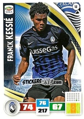 Sticker Franck Kessié - Calciatori 2016-2017. Adrenalyn XL n. 12 - Panini