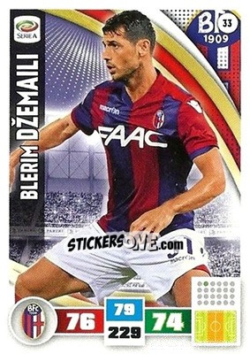 Sticker Blerim Džemaili - Calciatori 2016-2017. Adrenalyn XL - Panini