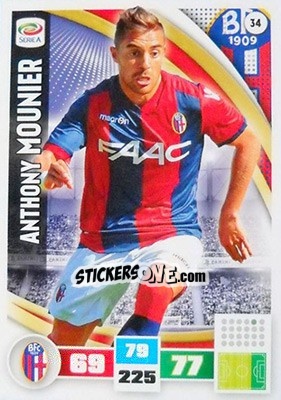 Sticker Anthony Mounier - Calciatori 2016-2017. Adrenalyn XL - Panini