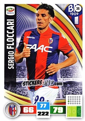 Cromo Sergio Floccari - Calciatori 2016-2017. Adrenalyn XL - Panini