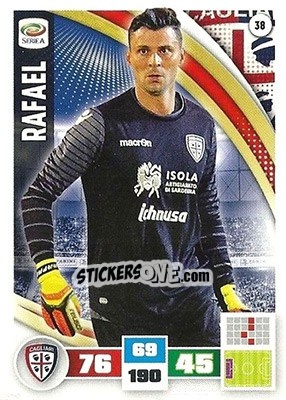 Sticker Rafael - Calciatori 2016-2017. Adrenalyn XL - Panini