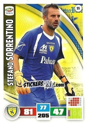 Cromo Stefano Sorrentino - Calciatori 2016-2017. Adrenalyn XL n. 55 - Panini