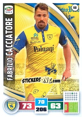Sticker Fabrizio Cacciatore - Calciatori 2016-2017. Adrenalyn XL - Panini