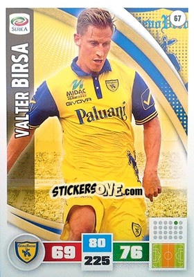 Figurina Valter Birsa - Calciatori 2016-2017. Adrenalyn XL - Panini