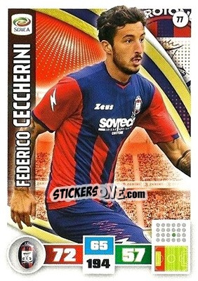 Figurina Federico Ceccherini - Calciatori 2016-2017. Adrenalyn XL - Panini