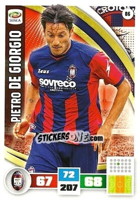 Cromo Pietro De Giorgio - Calciatori 2016-2017. Adrenalyn XL - Panini