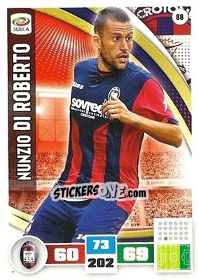 Figurina Nunzio Di Roberto - Calciatori 2016-2017. Adrenalyn XL - Panini