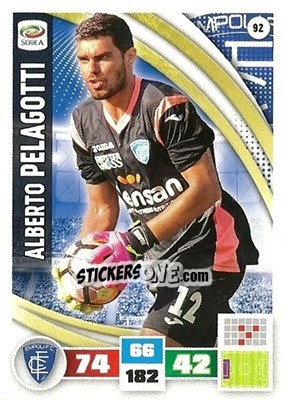 Cromo Alberto Pelagotti - Calciatori 2016-2017. Adrenalyn XL - Panini