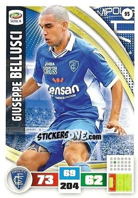 Sticker Giuseppe Bellusci - Calciatori 2016-2017. Adrenalyn XL n. 95 - Panini