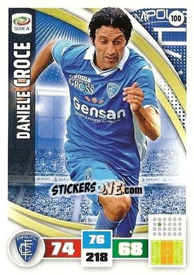Sticker Daniele Croce - Calciatori 2016-2017. Adrenalyn XL n. 100 - Panini