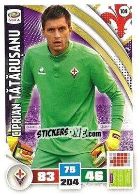 Sticker Ciprian Tătărușanu - Calciatori 2016-2017. Adrenalyn XL n. 109 - Panini