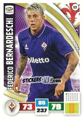 Sticker Federico Bernardeschi - Calciatori 2016-2017. Adrenalyn XL - Panini