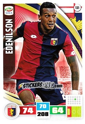 Sticker Edenílson - Calciatori 2016-2017. Adrenalyn XL - Panini