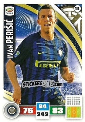 Sticker Ivan Perišic - Calciatori 2016-2017. Adrenalyn XL n. 158 - Panini