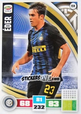 Sticker Éder - Calciatori 2016-2017. Adrenalyn XL n. 159 - Panini