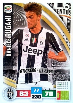 Sticker Daniele Rugani - Calciatori 2016-2017. Adrenalyn XL - Panini