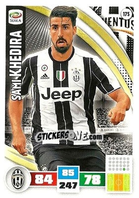 Figurina Sami Khedira - Calciatori 2016-2017. Adrenalyn XL - Panini