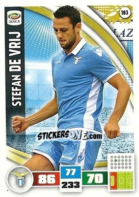 Figurina Stefan de Vrij - Calciatori 2016-2017. Adrenalyn XL - Panini