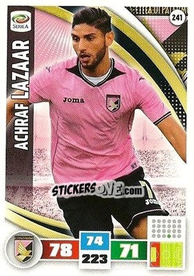 Figurina Achraf Lazaar - Calciatori 2016-2017. Adrenalyn XL - Panini